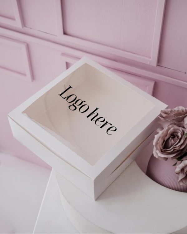 Printed - 10*10*5 Cake box (window)