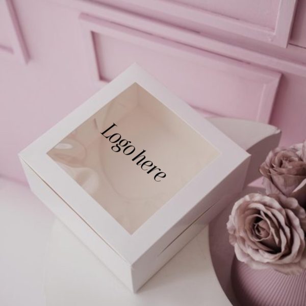 Printed - 8*8*5 Cake box (window)