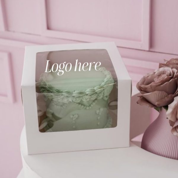 Printed - 8*8*7 Cake box (window)