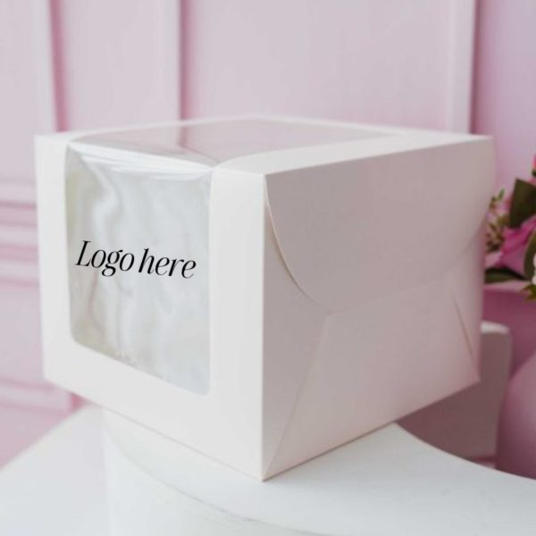 Printed - 10*10*9 Cake box (window)