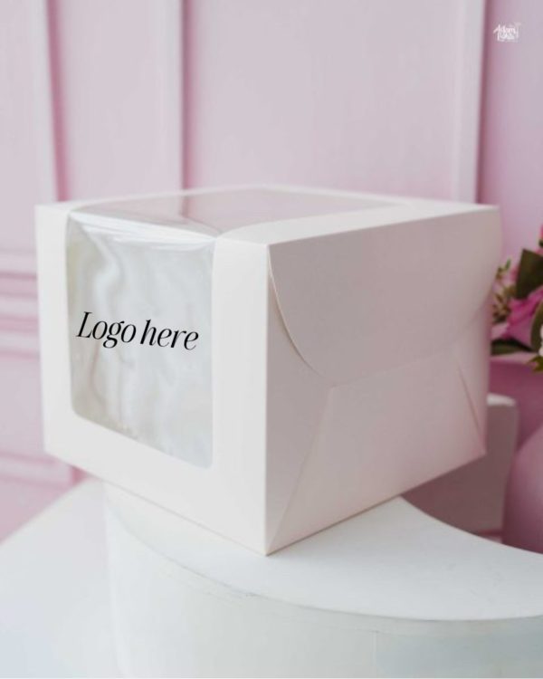Printed - 10*10*9 Cake box (window)