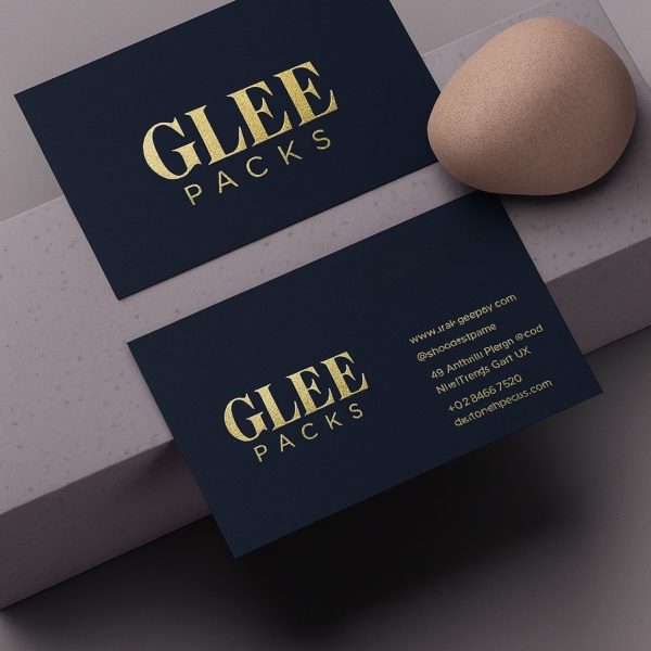 Foiled Business Cards
